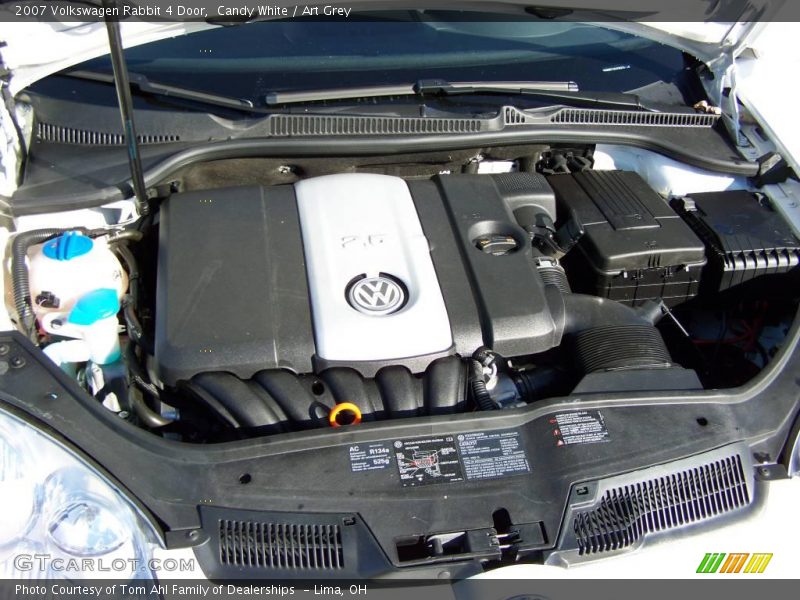Candy White / Art Grey 2007 Volkswagen Rabbit 4 Door