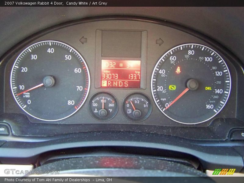 Candy White / Art Grey 2007 Volkswagen Rabbit 4 Door