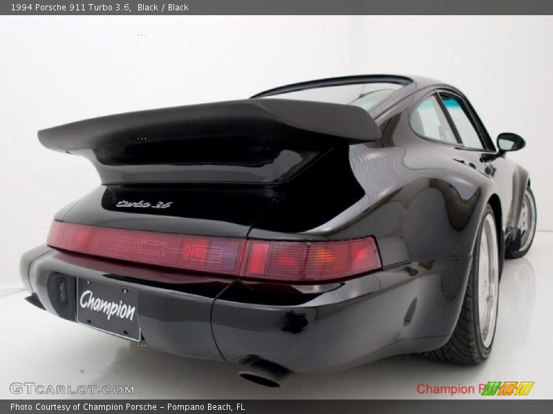 Black / Black 1994 Porsche 911 Turbo 3.6