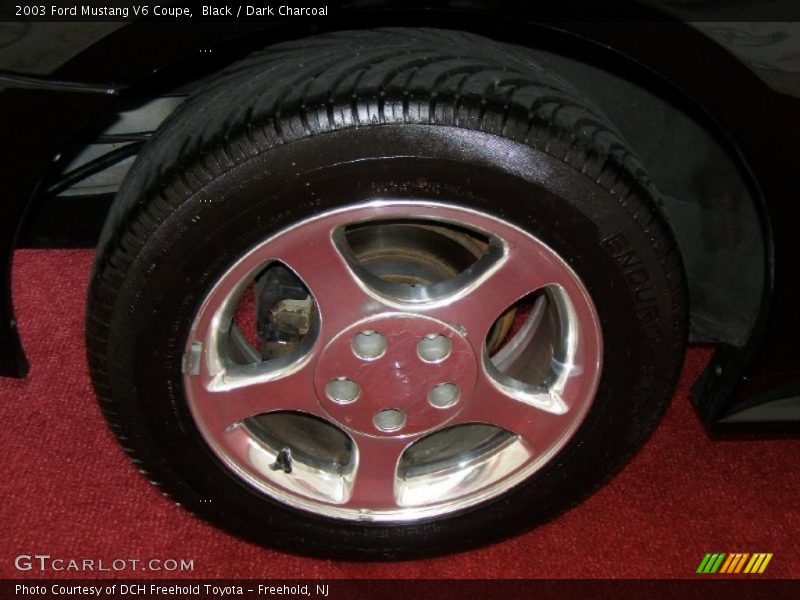 Black / Dark Charcoal 2003 Ford Mustang V6 Coupe