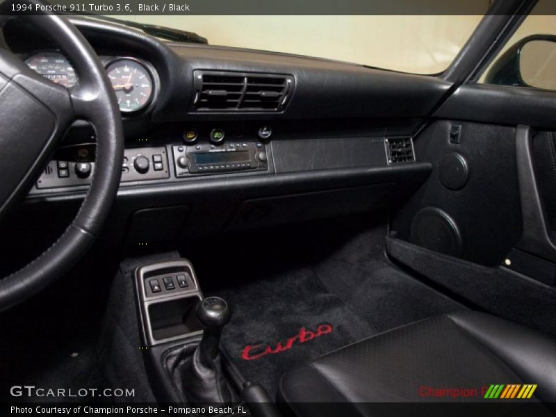 Dashboard of 1994 911 Turbo 3.6