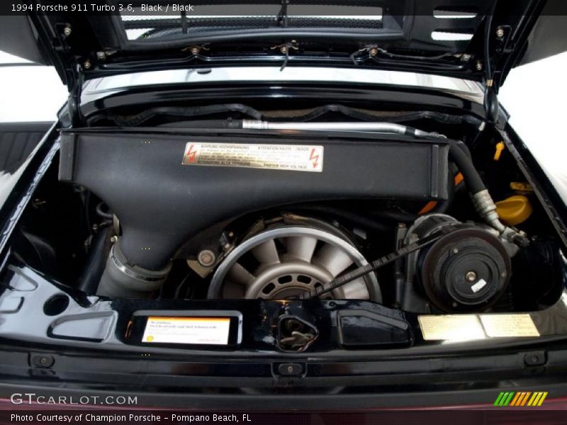  1994 911 Turbo 3.6 Engine - 3.6 Liter Turbocharged OHC 12 Valve Flat 6 Cylinder