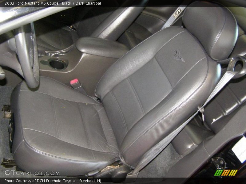 Black / Dark Charcoal 2003 Ford Mustang V6 Coupe