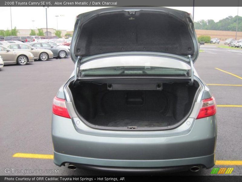 Aloe Green Metallic / Dark Charcoal 2008 Toyota Camry SE V6