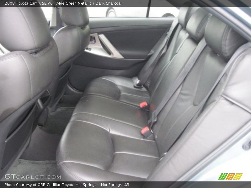 Aloe Green Metallic / Dark Charcoal 2008 Toyota Camry SE V6