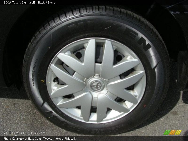 Black / Stone 2009 Toyota Sienna LE