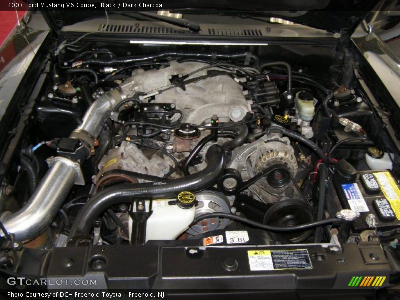 Black / Dark Charcoal 2003 Ford Mustang V6 Coupe