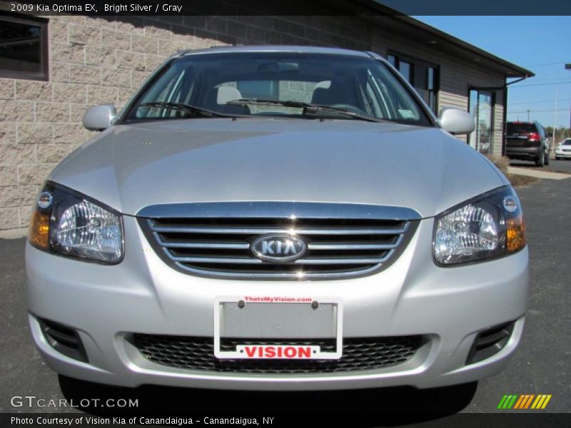 Bright Silver / Gray 2009 Kia Optima EX