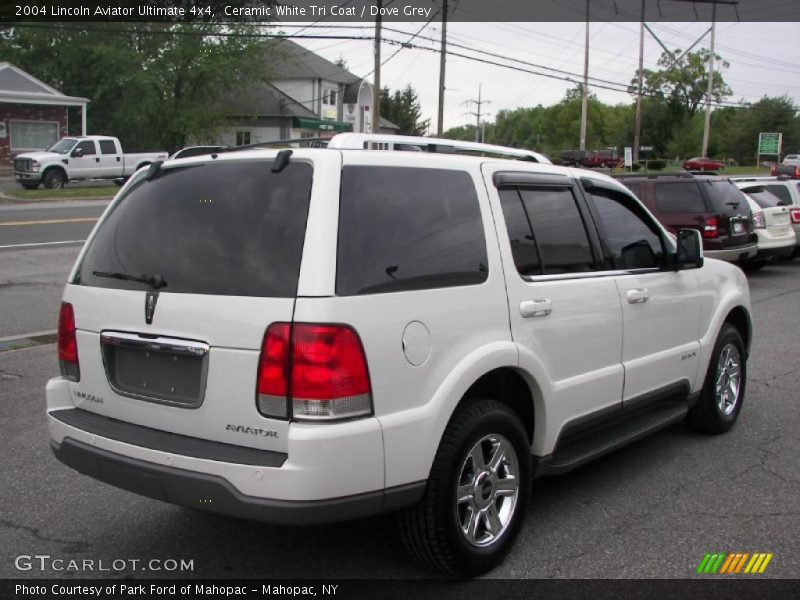 Ceramic White Tri Coat / Dove Grey 2004 Lincoln Aviator Ultimate 4x4