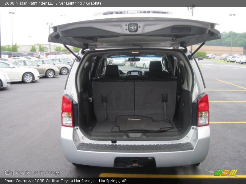 Silver Lightning / Graphite 2008 Nissan Pathfinder LE