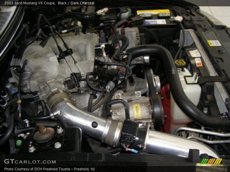 Black / Dark Charcoal 2003 Ford Mustang V6 Coupe