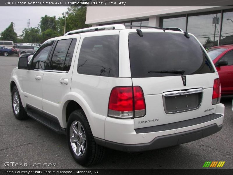 Ceramic White Tri Coat / Dove Grey 2004 Lincoln Aviator Ultimate 4x4