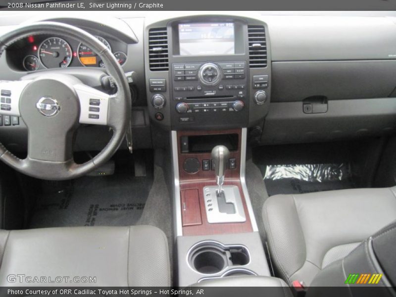 Silver Lightning / Graphite 2008 Nissan Pathfinder LE
