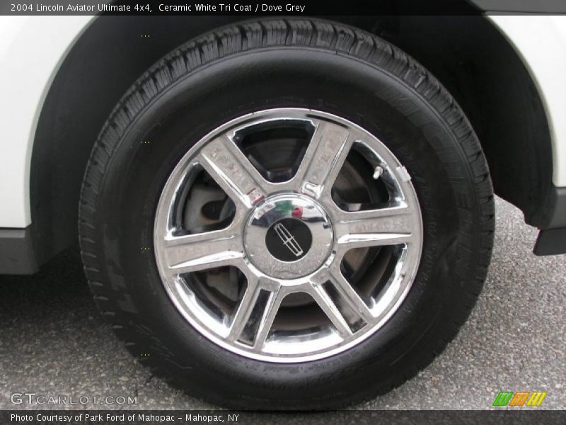 Ceramic White Tri Coat / Dove Grey 2004 Lincoln Aviator Ultimate 4x4
