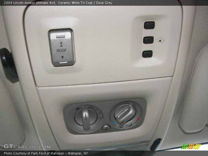 Ceramic White Tri Coat / Dove Grey 2004 Lincoln Aviator Ultimate 4x4