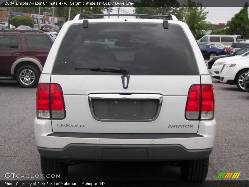 Ceramic White Tri Coat / Dove Grey 2004 Lincoln Aviator Ultimate 4x4