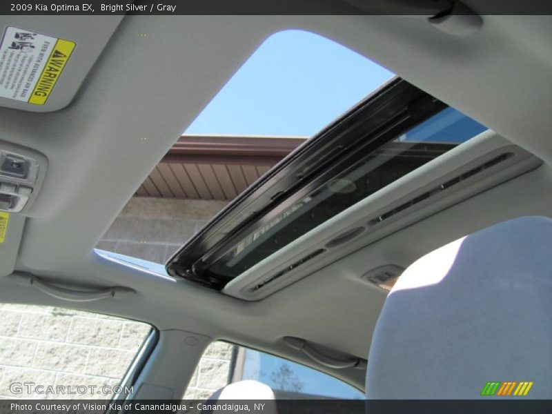Bright Silver / Gray 2009 Kia Optima EX