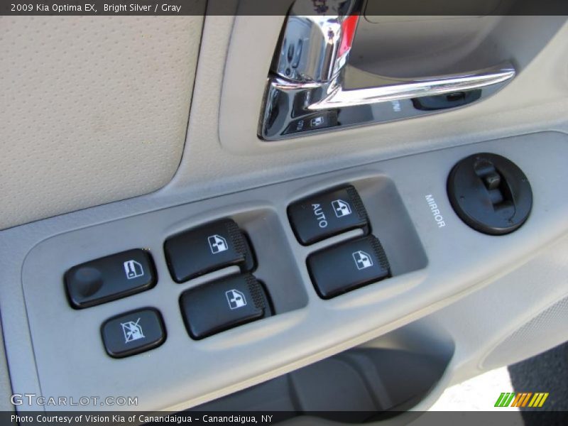 Bright Silver / Gray 2009 Kia Optima EX