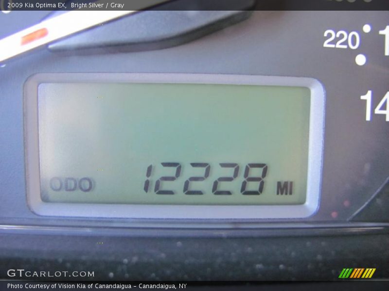 Bright Silver / Gray 2009 Kia Optima EX