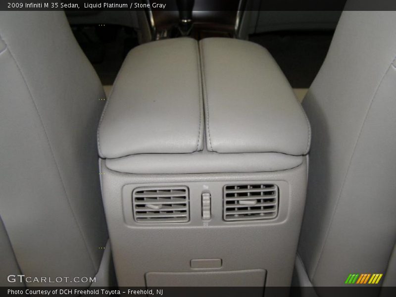 Liquid Platinum / Stone Gray 2009 Infiniti M 35 Sedan