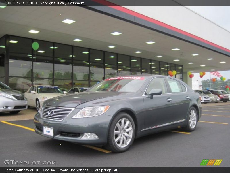 Verdigris Mica / Cashmere 2007 Lexus LS 460