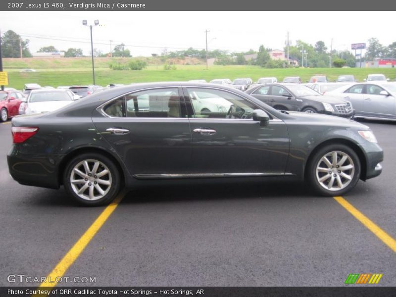 Verdigris Mica / Cashmere 2007 Lexus LS 460
