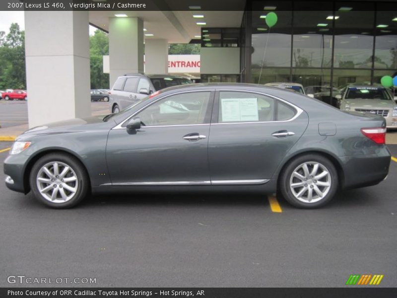 Verdigris Mica / Cashmere 2007 Lexus LS 460