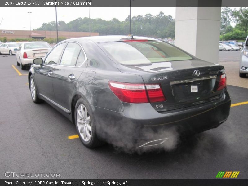 Verdigris Mica / Cashmere 2007 Lexus LS 460