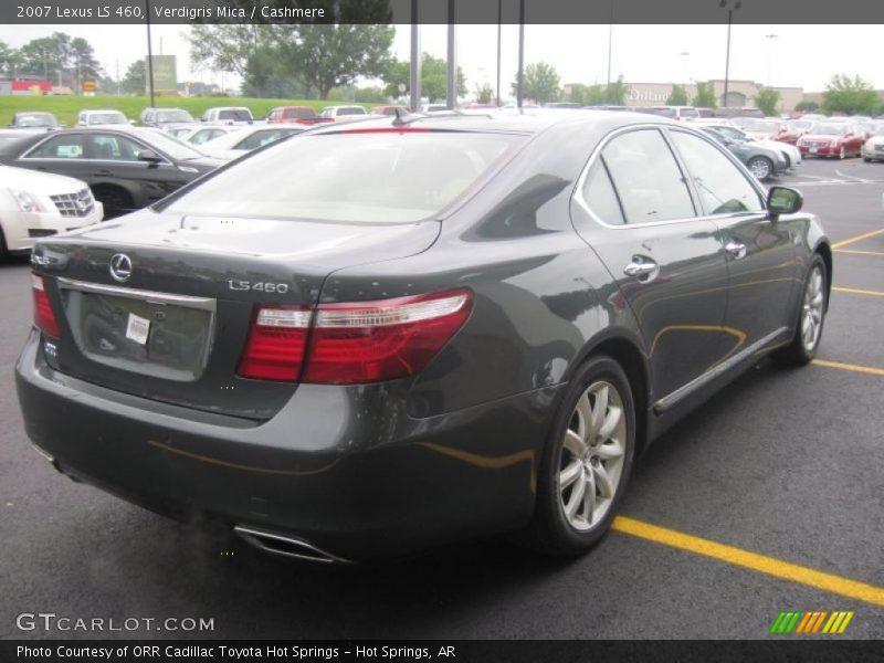Verdigris Mica / Cashmere 2007 Lexus LS 460