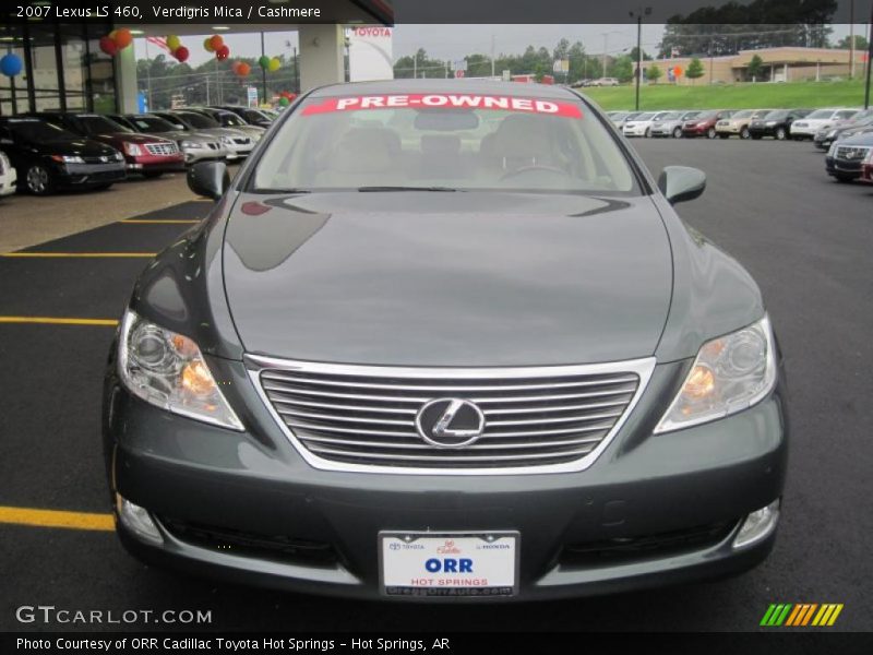 Verdigris Mica / Cashmere 2007 Lexus LS 460