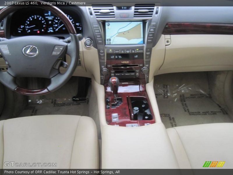 Verdigris Mica / Cashmere 2007 Lexus LS 460