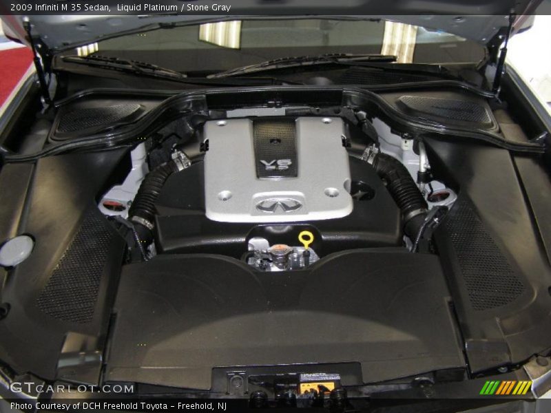 Liquid Platinum / Stone Gray 2009 Infiniti M 35 Sedan
