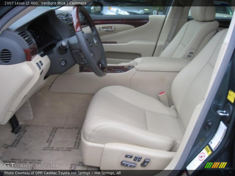 Verdigris Mica / Cashmere 2007 Lexus LS 460