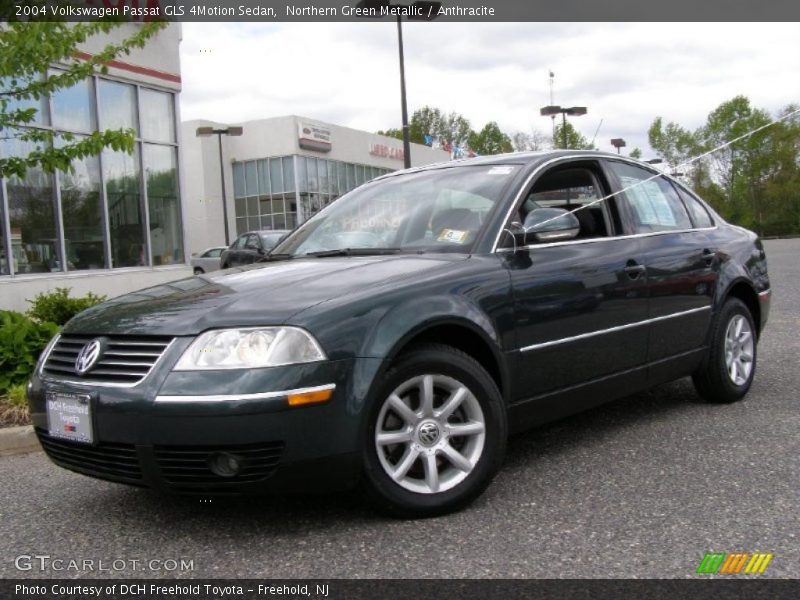 Northern Green Metallic / Anthracite 2004 Volkswagen Passat GLS 4Motion Sedan