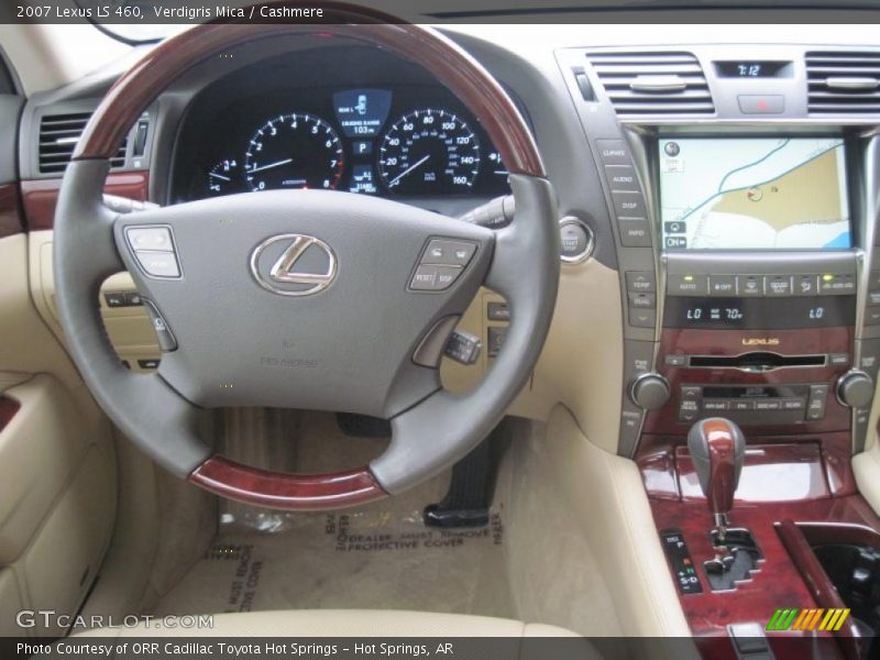 Verdigris Mica / Cashmere 2007 Lexus LS 460