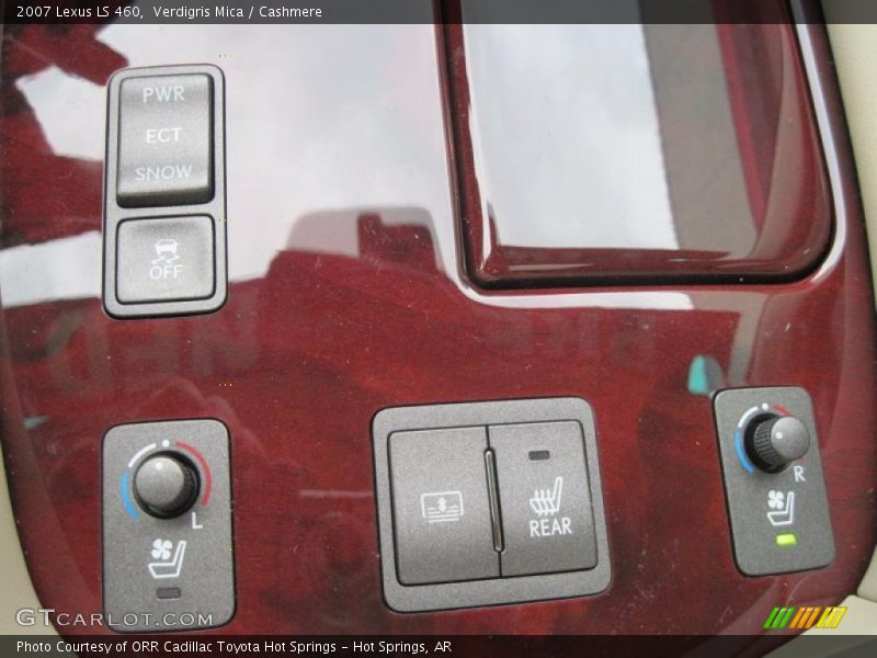 Verdigris Mica / Cashmere 2007 Lexus LS 460