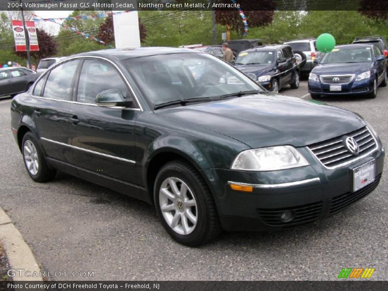 Northern Green Metallic / Anthracite 2004 Volkswagen Passat GLS 4Motion Sedan