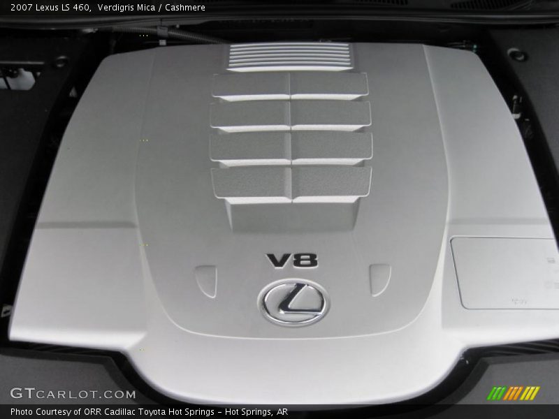 Verdigris Mica / Cashmere 2007 Lexus LS 460