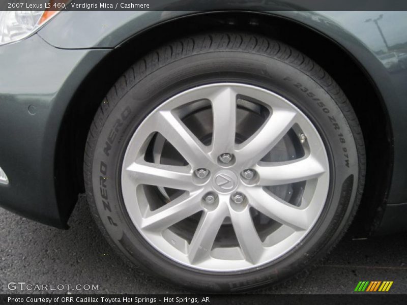 Verdigris Mica / Cashmere 2007 Lexus LS 460
