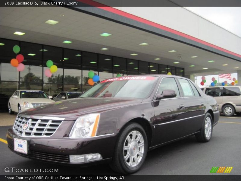 Black Cherry / Ebony 2009 Cadillac DTS