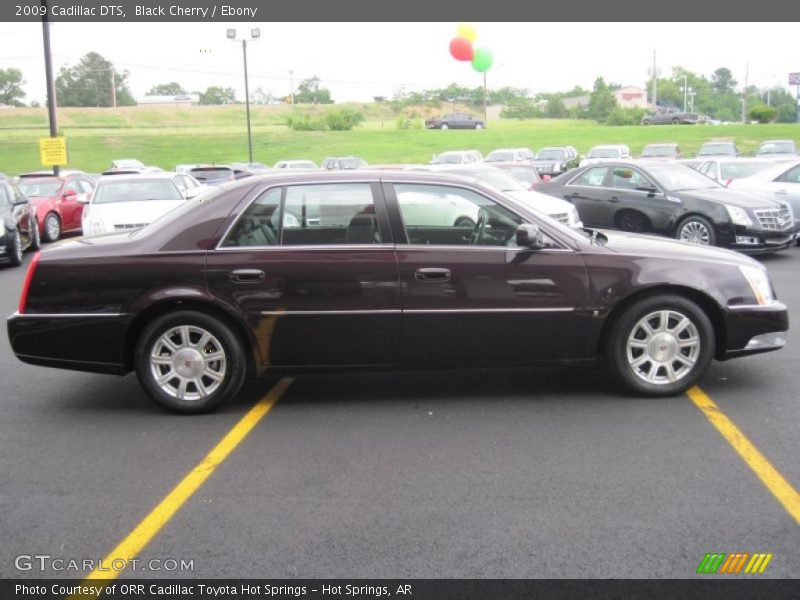 Black Cherry / Ebony 2009 Cadillac DTS