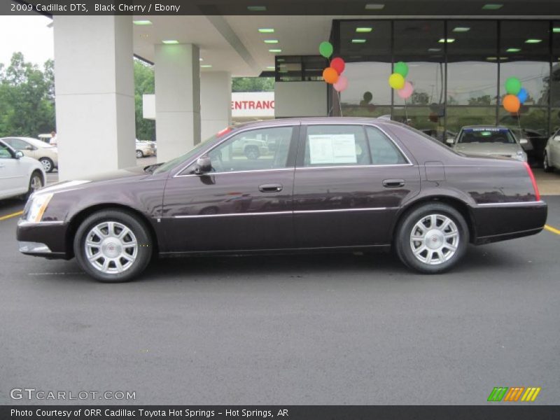 Black Cherry / Ebony 2009 Cadillac DTS