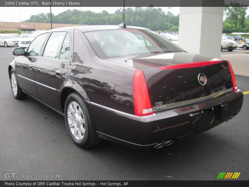 Black Cherry / Ebony 2009 Cadillac DTS