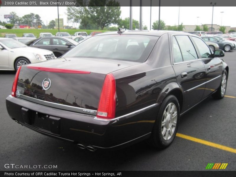 Black Cherry / Ebony 2009 Cadillac DTS