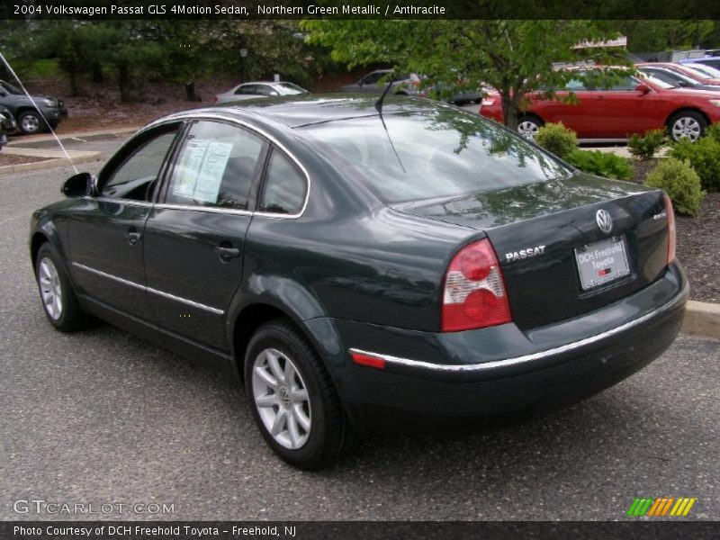 Northern Green Metallic / Anthracite 2004 Volkswagen Passat GLS 4Motion Sedan