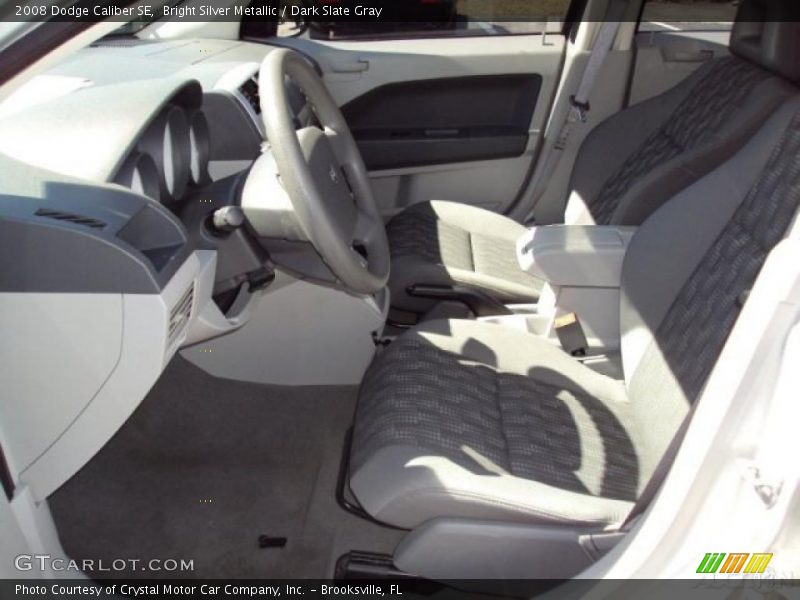 Bright Silver Metallic / Dark Slate Gray 2008 Dodge Caliber SE