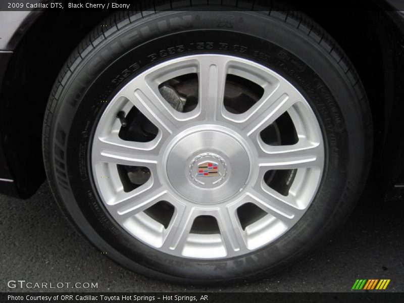Black Cherry / Ebony 2009 Cadillac DTS