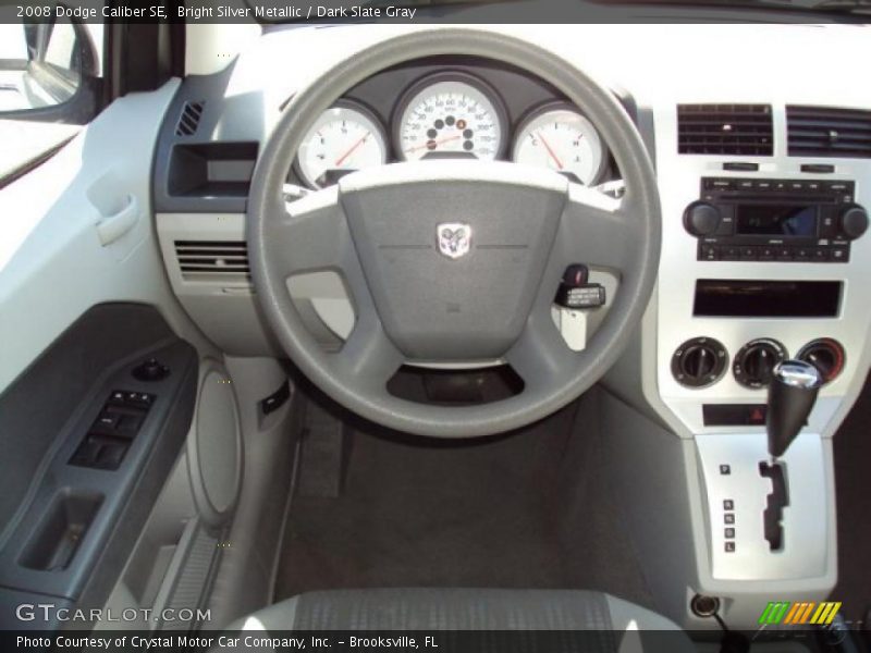 Bright Silver Metallic / Dark Slate Gray 2008 Dodge Caliber SE