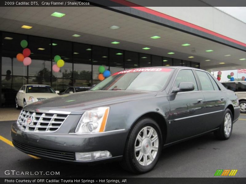 Gray Flannel / Shale/Cocoa 2009 Cadillac DTS