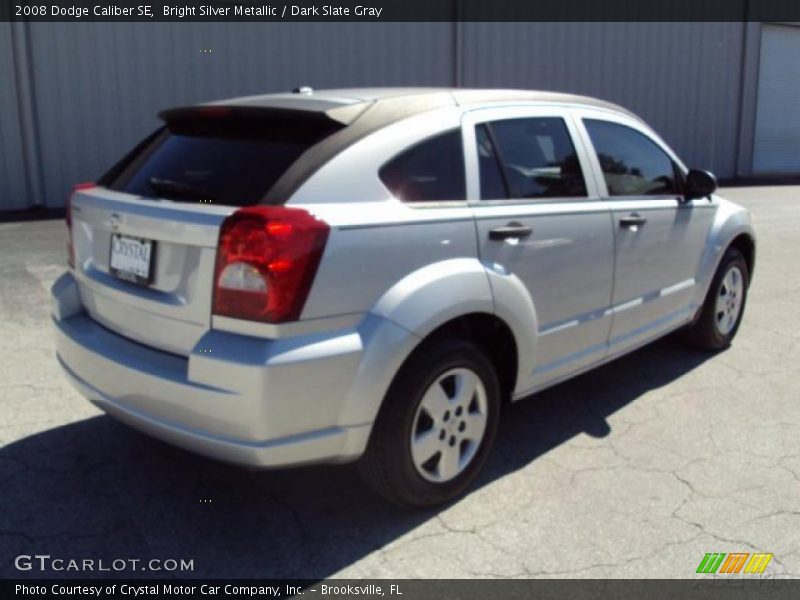 Bright Silver Metallic / Dark Slate Gray 2008 Dodge Caliber SE